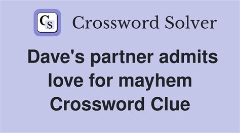 mayhem crossword puzzle clue